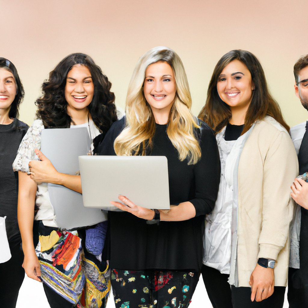 Diverse mentor team portrait representing inclusive coding academy values